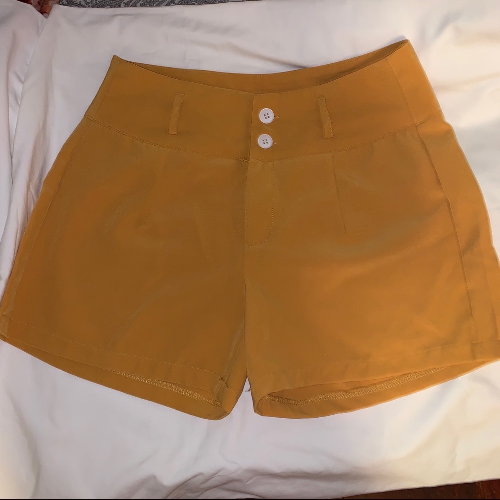 Mustard Shorts